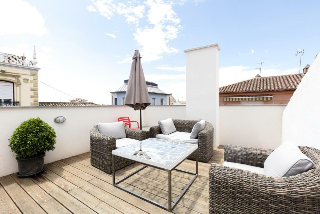 Apartamento De Diseno Con Jacuzzi Privado Granada Bagian luar foto